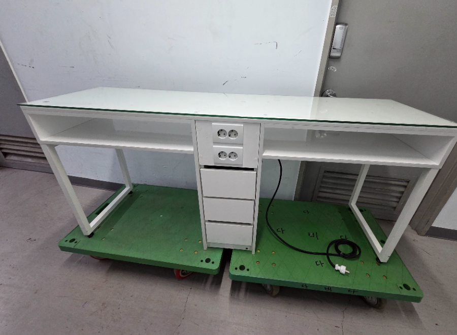 2인 네일 시술대