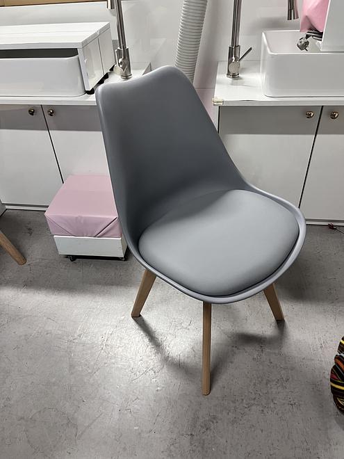 업체미정 고객의자 그레이