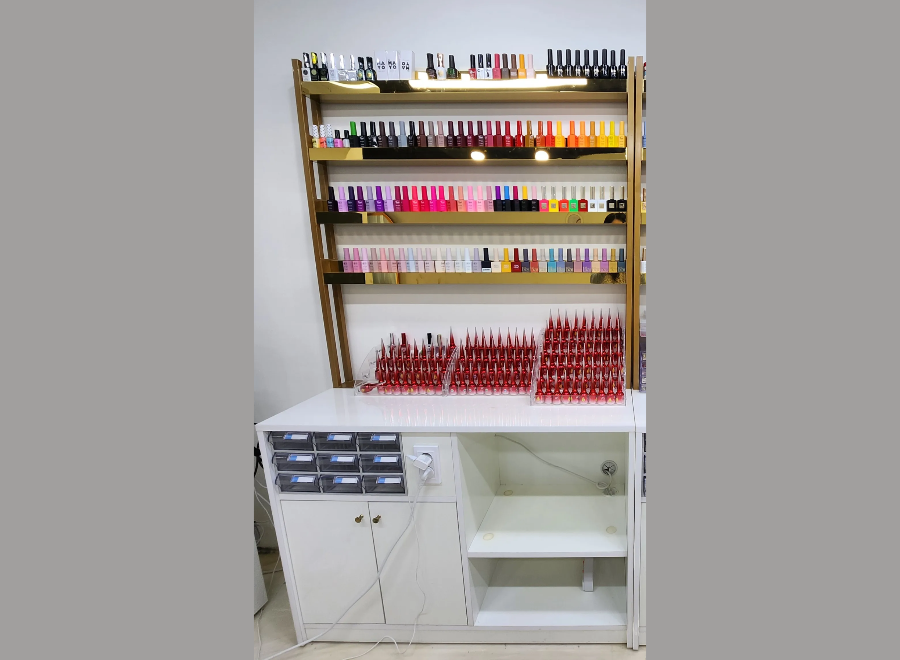 아미엔 골드 진열대세트