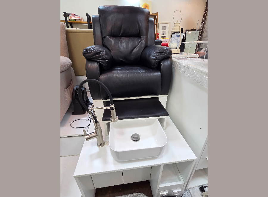 습식패디단상 리클라이너세트 - 썸네일