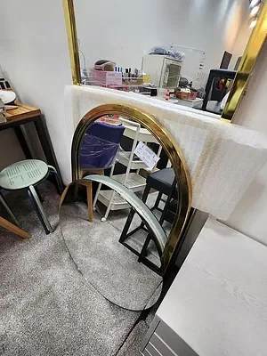 업체미정 골드 전신거울 스몰