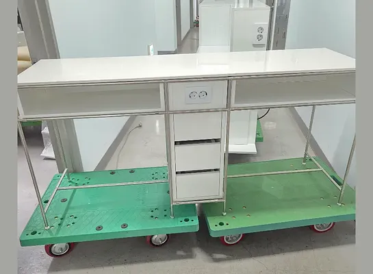 미드센츄리 2인 대리석 테이블