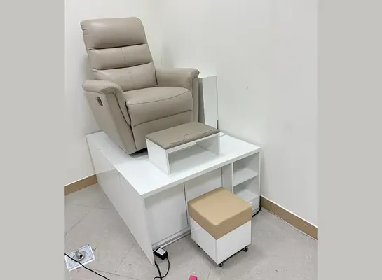 패디단상 발받침대 계단 의자 세트